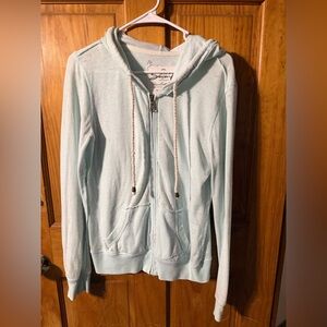 Seven7 Luxe Soft Blue Hoodie